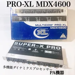 ◇PRO-XL MDX4600 BEHRINGER コンプレッサー リミッター ノイズゲート PA機器 レコーディング アウトボード ラック機材 アナログ機材 y2k 90sのサムネイル