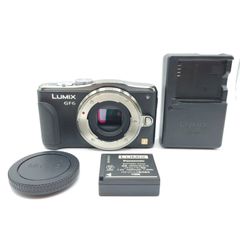 ジャンク品】LUMIX GF6 ダブルズームキット☆部品取り・修理前提に