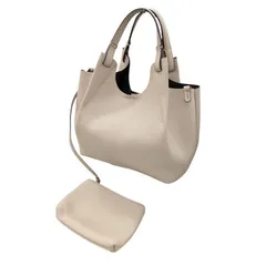 GIANNI CHIARINI ジャンニキャリーニ DUA デュア 2WAY ハンドバッグ ショルダーバッグ ベージュ系 サイズ 66211のサムネイル