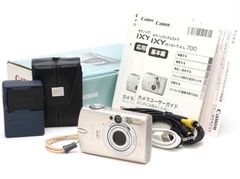 B- (並品) Canon キヤノン IXY DIGITAL 700 サテンベージュ 初期不良