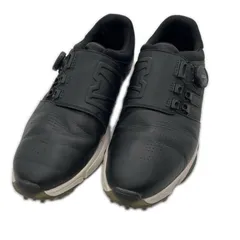 中古 キャロウェイ Callaway ゴルフシューズ  27cm ブラック ハイパーシェブ ボア シルバーロゴ [8983501-010-260]のサムネイル