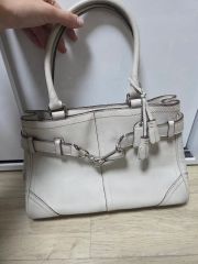 美品】COACH コーチ ハンプトンズ ジャッキー トートバッグ ピンク