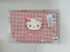サンリオ ハローキティ ハウンドトゥース ピンク ミニ トートバッグ