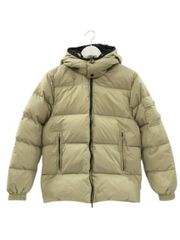 MONCLER フード付き ベージュ ダウンジャケット(茶タグ)国内正規