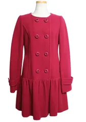 BURBERRY BLUE LABEL バーバリーブルーレーベル 衣類・靴 コート/38/フューシャピンク/ウール/キュプラ 衣料品 トレンチコート ウール/キュプラ - レディース【中古】のサムネイル