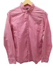 ブルーナボイン BRU NA BOINNE インディゴ染め クルミボタン L/S シャンブレー シャツ メンズ JPN：0 のサムネイル