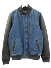 限定値下NIKE NSW スタジャン デストロイヤージャケット ネイビー XL 