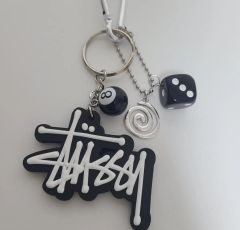 stussy キーホルダー ステューシー デッドストック - メルカリ