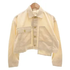 ハイク HYKE タグ付き T/C WORK JACKET ジャケット ブルゾン 短丈 ショート 1 ベージュ 17506 /FFのサムネイル