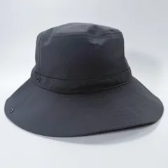 無印良品 MUJI ハット UVカット 透湿撥水 防水テープ使い サファリハット　ブラックのサムネイル