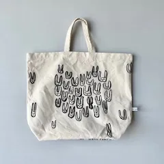 mina perhonen ミナペルホネン フロッキープリントトートバッグ -palmier-のサムネイル