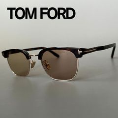 極美品 TOM FORD サングラス TF1233-D 度なし ダークハバナ - メルカリ