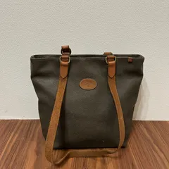 80s イングランド製 MULBERRY マルベリー レディース メンズ 肩掛け トートバッグ ハンドバッグ ビンテージのサムネイル