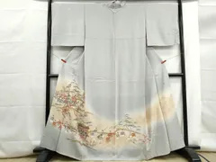 平和屋着物■豪華色留袖　作家物　人物風景文　暈し染め　金糸　金彩　正絹　逸品　DABG4699qaのサムネイル