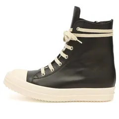 リックオウエンス レディース シューズ スニーカー レース Rick Owens High Top Lace Up Sneakers Black Milk ブラックのサムネイル