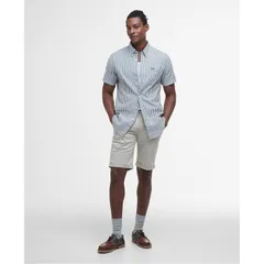 バブアー メンズ ボトムス ハーフパンツ・ショーツ Barbour Chino Short Mist GY18のサムネイル