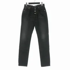 バレンシアガ BALENCIAGA 2018 ストレートデニムパンツ ジーンズ 27 ブラック 黒 544325 TBP47 国内正規のサムネイル