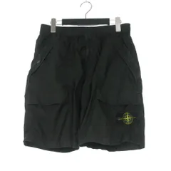 ストーンアイランド STONE ISLAND BERMUDA COMFORT SHORTS ガーメントダイ バミューダショートパンツ ショーツ 30 ブラック 黒 K1S15L100009 国内正規のサムネイル