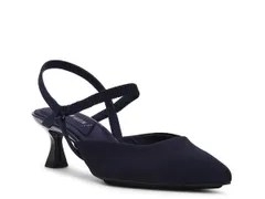 アンクライン レディース シューズ パンプス Anne Klein Ireen Pump Midnight Navy Fabric ネイビーのサムネイル