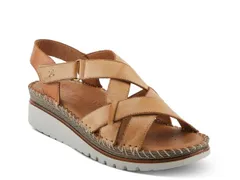 スプリングステップ レディース シューズ サンダル Spring Step Migula Wedge Sandal Dark Brown ブラウン