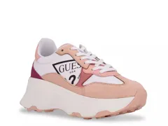 ゲス レディース シューズ スニーカー Guess Calebb Sneaker WhiteBeige ホワイトのサムネイル