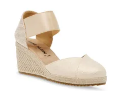 アンクライン レディース シューズ サンダル Anne Klein Zoey Espadrille Wedge Sandal White ホワイトのサムネイル