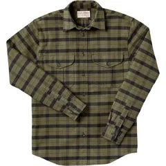 フィルソン メンズ トップス シャツ Filson Alaskan Guide Shirt Mens Otter GreenBlack ブラックのサムネイル