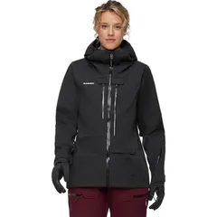 マムート レディース アウター ジャケット・ブルゾン フーデッドジャケット Mammut Haldigrat Light HS Hooded Jacket Womens Black ブラックのサムネイル