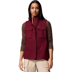 コロンビア レディース トップス ベスト Columbia Brea Falls Vest Womens Rich Wine ワインのサムネイル