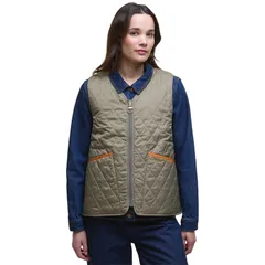 バブアー レディース トップス ベスト Barbour My Reversible Liner Vest Womens TimberwolfMarigoldのサムネイル