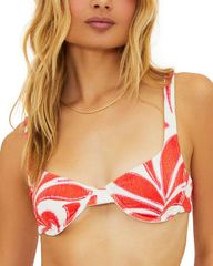 비치 라이어트 여성 수영복 톱 전용 Beach Riot Lulu Bikini Top Sunshine Dunes