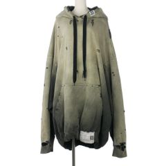 MIHARAYASUHIRO カットアウト オーバーサイズ ジップ パーカー - メルカリ