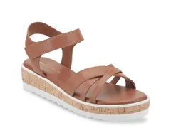 マークフィッシャー レディース シューズ サンダル Marc FisherGyllie Wedge Sandal Medium Brown ブラウンのサムネイル