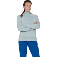 マムート レディース アウター ジャケット・ブルゾン フーデッドジャケット Mammutaiss ML Hooded Jacket Womens Neblaのサムネイル