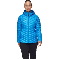 マムート レディース アウター ジャケット・ブルゾン フーデッドジャケット Mammut Broad Peak IN Hooded Jacket Womens Glacier Blue ブルーのサムネイル