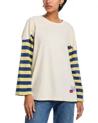 マザー レディース トップス Tシャツ MOTHER The Long Sleeve Catch Tee 8 Ballのサムネイル