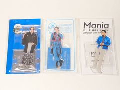 Snow Man 메구로 연 아크릴 스탠드 3점 세트 제2탄/20여름/LIVE TOUR 2021 Mania