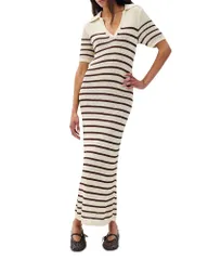 ラグアンドボーン レディース トップス ワンピース ポロシャツ rag bone Costi Short Sleeve Polo Dress Ivory アイボリーのサムネイル
