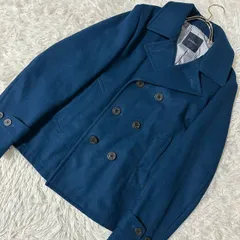RAGE BLUE ダブルボタンコート エメラルドグリーン S ビジネス キレイめのサムネイル