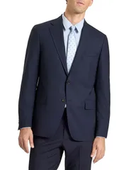 テッドベーカー レディース アウター ジャケット・ブルゾン ジャケット Ted Baker Wright Bengaline Modern Fit Suit Jacket Navy ネイビーのサムネイル