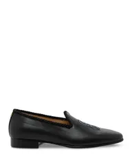 ヴァレンティノ レディース シューズ スリッポン・ローファー ローファー Valentino Garavani Mens Les Alcvettes Loafers BlackBlue ブラックのサムネイル