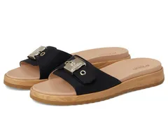 ドクター・ショール レディース シューズ ヒール Dr Scholls Iconow Black Faux Leather ブラックのサムネイル
