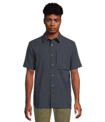 フェールラーベン メンズ トップス シャツ Fjallraven High Coast Pack Shirt SS M Dark Navy ネイビーのサムネイル