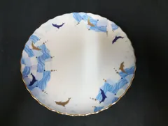 V028 ノリタケ ボーンチャイナ イルカ柄 ケーキ皿 16.5cm 状態A 箱訳あり Noritake Bone China Dolphin Plate 58165/4604