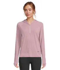 ヘリーハンセン レディース アウター パーカー・スウェット Helly Hansen Shine Solen 12 Zip Hoodie Purple Clay パープルのサムネイル