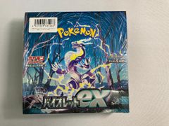シュリンク付き新品未開封 ポケモンカード バイオレット ex 1box