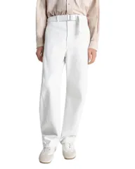 ルメール メンズ ボトムス カジュアルパンツ Lemaire Twisted Belted Pants Milkのサムネイル