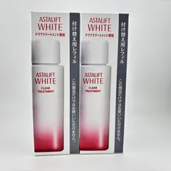 【未使用】 2点 :  ASTALIFT WHITE アスタリフト ホワイト クリアトリートメント 付け替え用レフィルのサムネイル