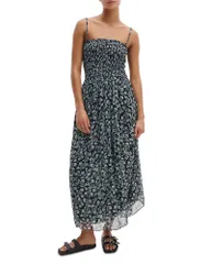 ラグアンドボーン レディース トップス ワンピース フラワー柄 ミディ フラワー rag bone Hallie Floral Midi Dressal Floralのサムネイル