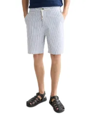 スコッチアンドソーダ メンズ ボトムス ハーフパンツ・ショーツ ショートパンツ Scotch Soda Stripe Drawstring Shorts Infinity Stripe ストライプのサムネイル